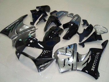 Wholesale 1998-1999 Honda CBR900RR 919 Motorcycle Fairings - Silver Glossy Black