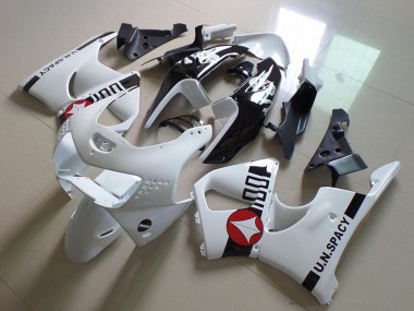 Wholesale 1998-1999 Honda CBR900RR 919 Motorcycle Fairings - White Red Glossy Black U.N.Spacy