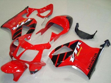 Wholesale 2000-2006 Honda VTR1000 Motorcycle Fairings - Red Black Stripe