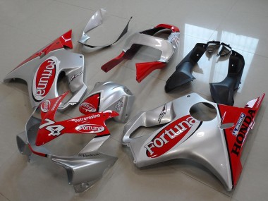 Wholesale 2001-2003 Honda CBR600 F4i Motorcycle Fairings - Silver Red Fortuna