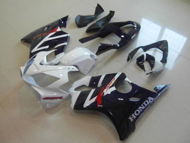 Wholesale 2001-2003 Honda CBR600 F4i Motorcycle Fairings - White Glossy Black F Sport