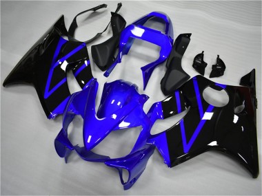 Wholesale 2001-2003 Honda CBR600 F4i Motorcycle Fairing - Blue Glossy Black