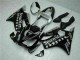 2001-2003 Honda CBR600 F4i Motorcycle Fairings - Glossy Black Silver SevenStars