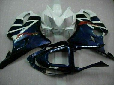 Wholesale 2001-2003 Honda CBR600 F4i Motorcycle Fairings - White Blue Black Stripe