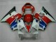 2001-2003 Honda CBR600 F4i Motorcycle Fairing - White Red Blue Black