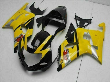 Wholesale 2001-2003 Suzuki GSXR 600/750 Motorcycle Fairings - Yellow Black