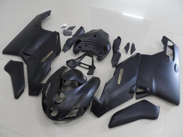 2003-2004 Ducati 999 Motorcycle Fairings - Matte Black