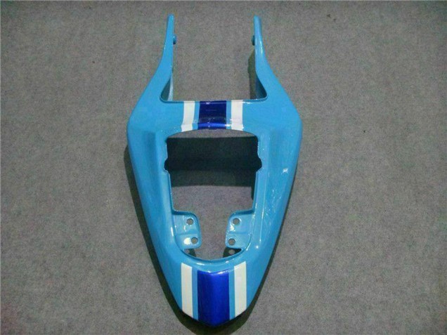 2003-2004 Suzuki GSXR 1000 Motorcycle Fairings - Blue White Yellow Rizla