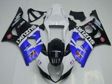 Wholesale 2003-2004 Suzuki GSXR 1000 Motorcycle Fairings - White Blue Black Red Elf