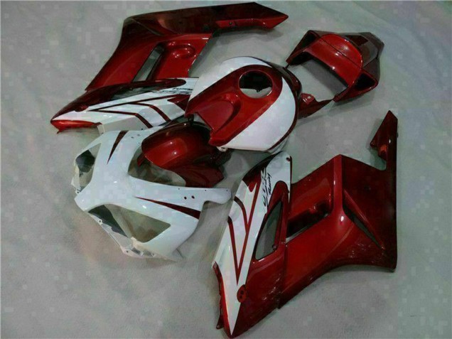 2004-2005 Honda CBR1000RR Motorcycle Fairings - White Red Black