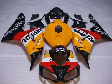 Wholesale 2004-2005 Honda CBR1000RR Bike Fairings - Orange White Red Glossy Black Repsol