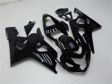 Wholesale 2004-2005 Suzuki GSXR 600/750 Motorcycle Fairings - Glossy Black