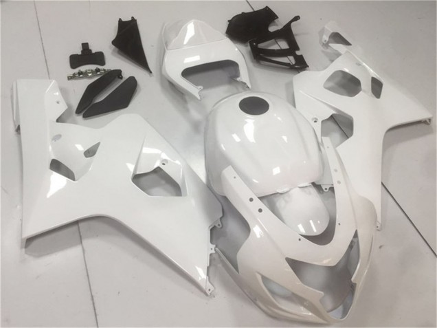 2004-2005 Suzuki GSXR 600/750 Motorcycle Fairings - Glossy White