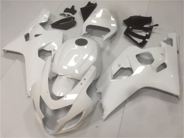 2004-2005 Suzuki GSXR 600/750 Motorcycle Fairings - Glossy White