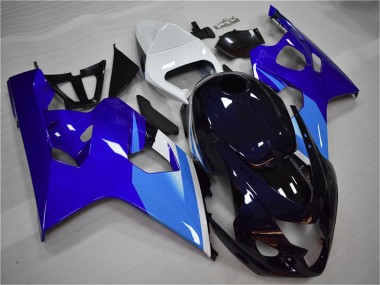 Wholesale 2004-2005 Suzuki GSXR 600/750 Motorcycle Fairing - White Blue Black