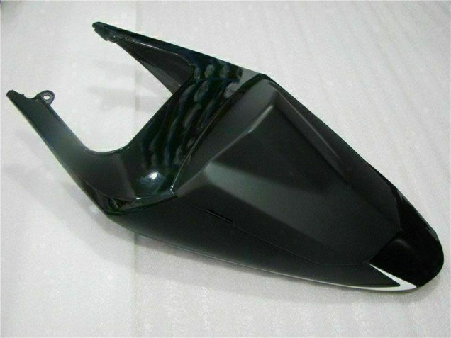2004-2005 Suzuki GSXR 600/750 Motorcycle Fairings - Glossy Black Matte Black Red Decal