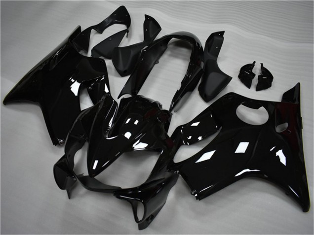 2004-2007 Honda CBR600 F4i Motorcycle Fairing Kits - Glossy Black