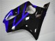 2004-2007 Honda CBR600 F4i Motorcycle Fairing Kits - Blue Glossy Black