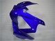2004-2007 Honda CBR600 F4i Motorcycle Fairing Kits - Blue Glossy Black