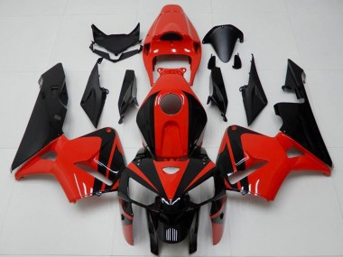 Wholesale 2005-2006 Honda CBR600RR Abs Fairings - Red Black