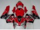 2005-2006 Honda CBR600RR Motorcycle Fairings Kit - Red Black