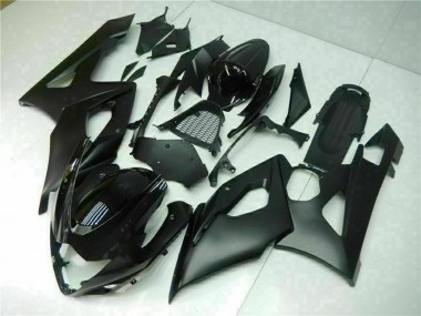 Wholesale 2005-2006 Suzuki GSXR 1000 Bike Fairings - Glossy Black Matte Black