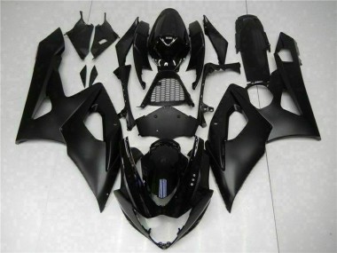 Wholesale 2005-2006 Suzuki GSXR 1000 Bike Fairings - Glossy Black Matte Black