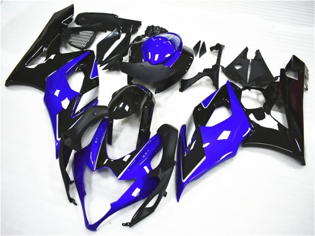 2005-2006 Suzuki GSXR 1000 Motorcycle Fairing Kits - Blue Black