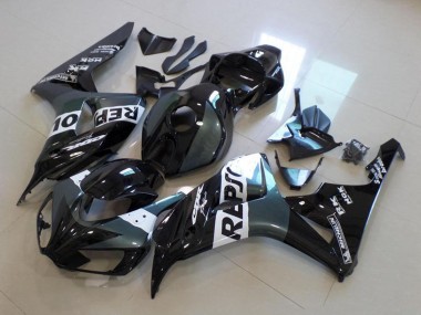 Wholesale 2006-2007 Honda CBR1000RR Motorcycle Fairing - Grey White Glossy Black Repsol