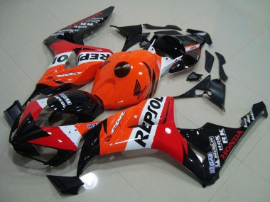 Wholesale 2006-2007 Honda CBR1000RR Motorcycle Fairing Kits - Orange White Red Glossy Black Repsol