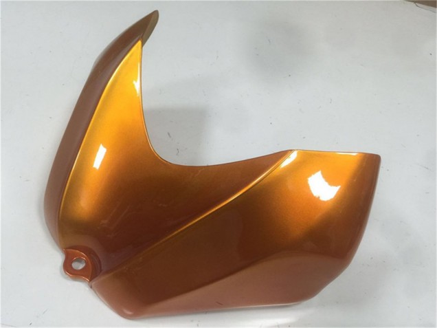 2006-2007 Suzuki GSXR 600/750 Motorcycle Fairings - Orange Glossy Black