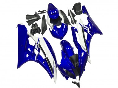 Wholesale 2006-2007 Yamaha YZF R6 Motorcycle Fairings - Blue White Black
