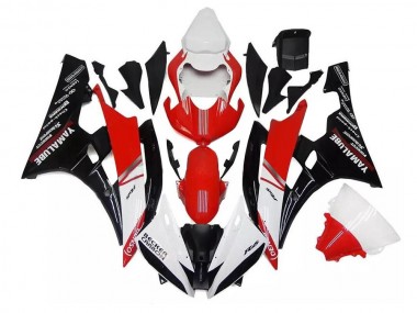 Wholesale 2006-2007 Yamaha YZF R6 Motorcycle Fairings - White Red Black