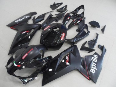 Wholesale 2006-2011 Aprilia RS125 Motorcycle Fairings - Glossy Black Matte Black