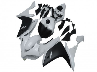 Wholesale 2007-2008 Yamaha YZF R1 Motorcycle Fairing - White Matte Black