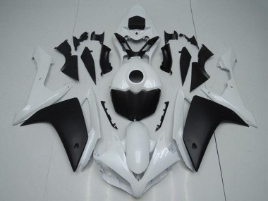 Wholesale 2007-2008 Yamaha YZF R1 Motorcycle Fairing - White Matte Black