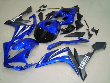 Wholesale 2007-2008 Yamaha YZF R1 Motorcycle Fairings - Blue White Black
