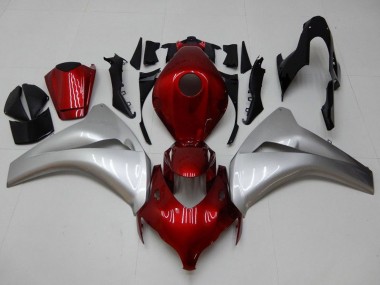Wholesale 2008-2011 Honda CBR1000RR Motorcycle Fairings - Silver Maroon Red