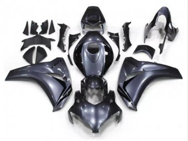 Wholesale 2008-2011 Honda CBR1000RR Motorcycle Fairing Kits - Grey Glossy Black