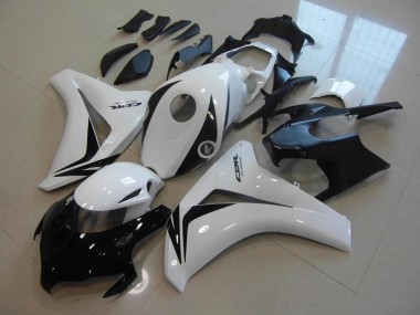 Wholesale 2008-2011 Honda CBR1000RR Motorcycle Fairing Kits - White Glossy Black