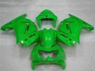 Wholesale 2008-2012 Kawasaki EX250 Motorcycle Fairings - Green