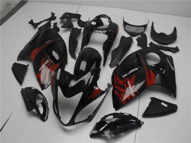 Wholesale 2008-2020 Suzuki GSXR 1300 Hayabusa Motorcycle Fairings - Glossy Black Red