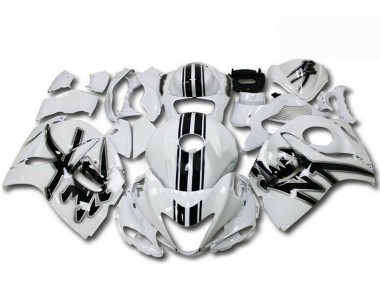 Wholesale 2008-2020 Suzuki GSXR 1300 Hayabusa Motorcycle Fairings - Pearl White Black