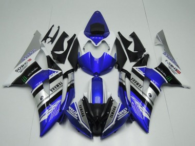Wholesale 2008-2016 Yamaha YZF R6 Motorcycle Fairings - White Blue Silver Black Monster ENEOS Yamalube Semakin Didepan
