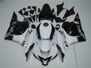 Wholesale 2009-2012 Honda CBR600RR Motorcycle Fairing - White Glossy Black Repsol