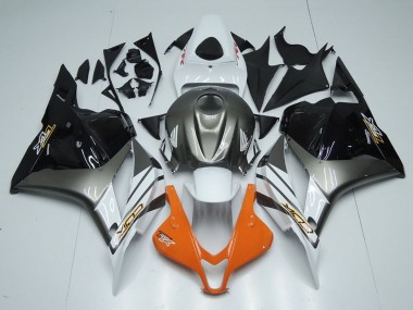 Wholesale 2009-2012 Honda CBR600RR Motorcycle Fairings - White Silver Orange Glossy Black