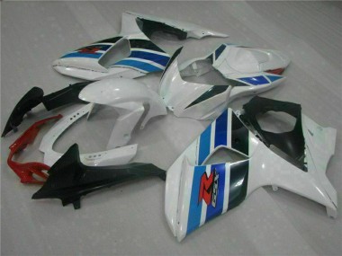 Wholesale 2009-2016 Suzuki GSXR 1000 Full Motorcycle Fairings - White Blue Black