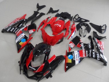 Wholesale 2009-2016 Suzuki GSXR 1000 Motorcycle Fairings - Red Blue Yellow Black JOMO