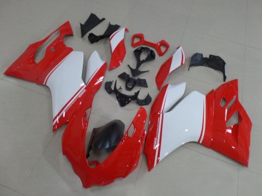 Wholesale 2011-2014 Ducati 1199 Motorcycle Fairings - Red White Black