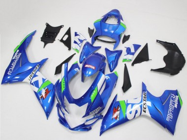 Wholesale 2011-2024 Suzuki GSXR 600/750 Motorcycle Fairings - Blue White Green